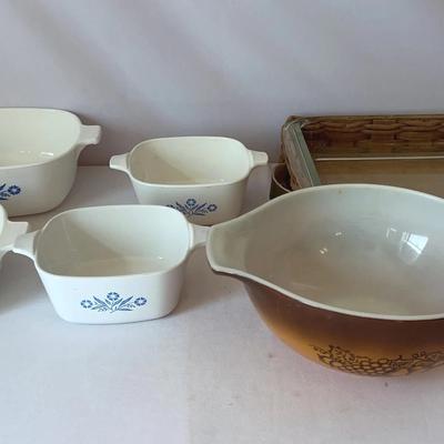 Vintage Corning Ware And Pyrex