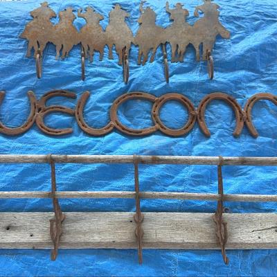 Cowboy Metal home decor -