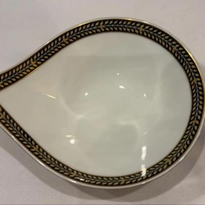 VERSACE GOLD BOWL VANITY PLATE Deep tray Rosenthal