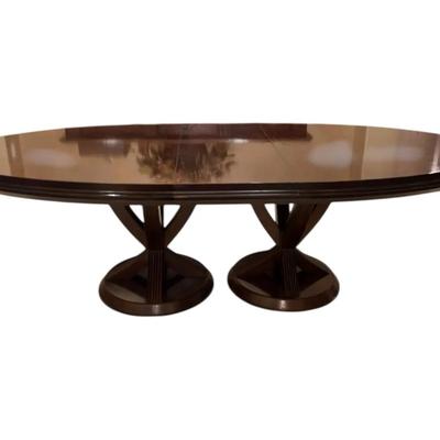 Bernhardt Table W/Leaf **Very Heavy**