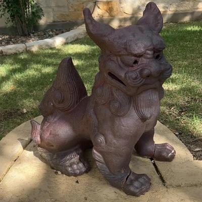 Large Shisa Statue - Lot 1