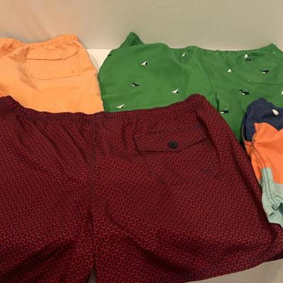 Size Large Men’s Swim Trunks By Al Cruz Brooks Brothers