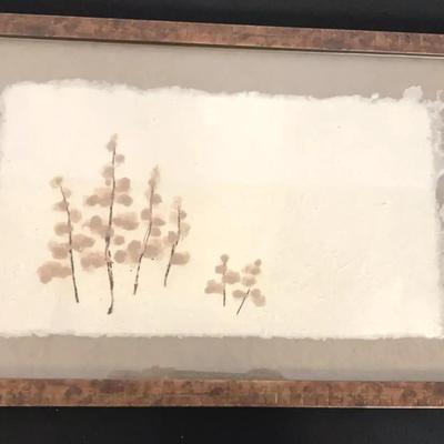 Sumi Japanese Ink On Handmade Bamboo Paper