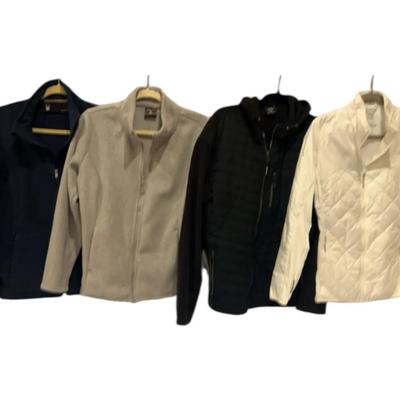 Early fall assortment of jackets