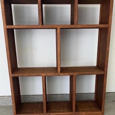 Multi-Functional Wooden Bookshelf