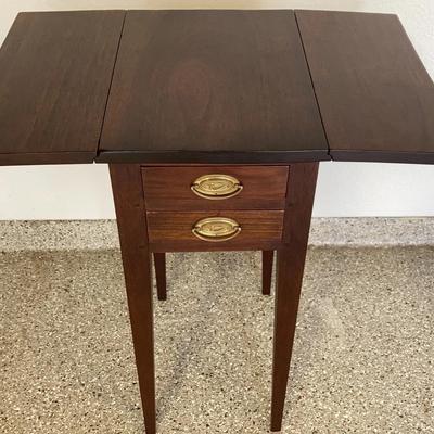 Henkel Harris Drop Leaf Side Table