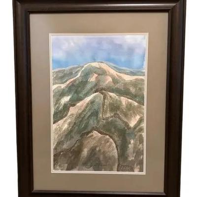 “The Great Wonders Of The World” Watercolor Painting By M.Baldemor