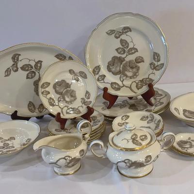 Castleton China in the "Gloria" pattern