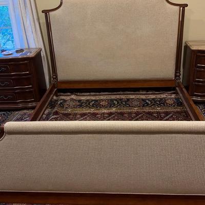 Upholstered King Bed Frame