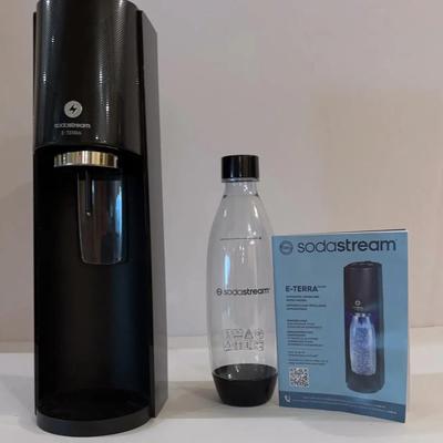 SodaStream E-Terra sparkling water maker.