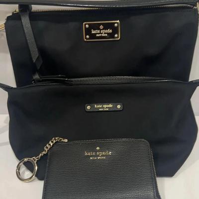 Kate Spade Hand Bag With Kate Spade Card Holder Also Kate Spade Cosmic Bag