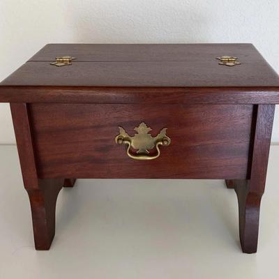 Small Wooden Storage Chest