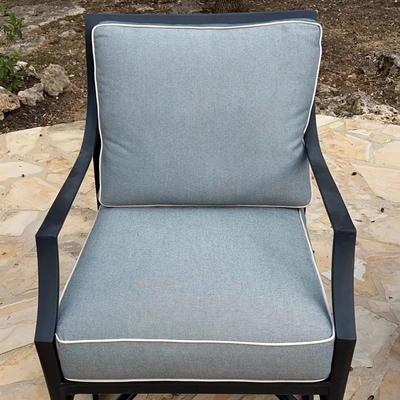Frontgate Grayson Swivel/Rocking Patio Chair - Lot 1