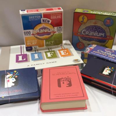 Scattegories, Cranium (3) And The Game Of Life