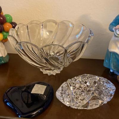 Sale Photo Thumbnail #83: Tiffany Cobalt Blue Heart - Waterford Football