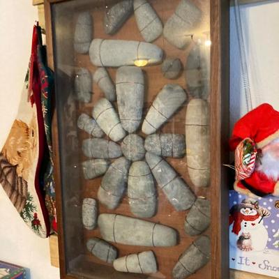 Sale Photo Thumbnail #215: Native American Artifacts made From Ground Stone