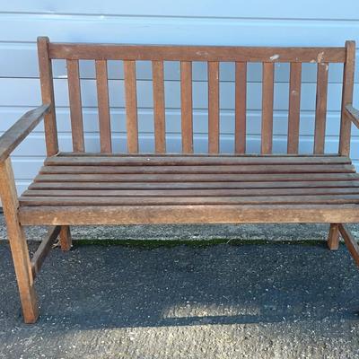 Wood Bench