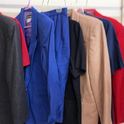 Sag Harbor Jewel Tones 1990s Career Separates --Wool