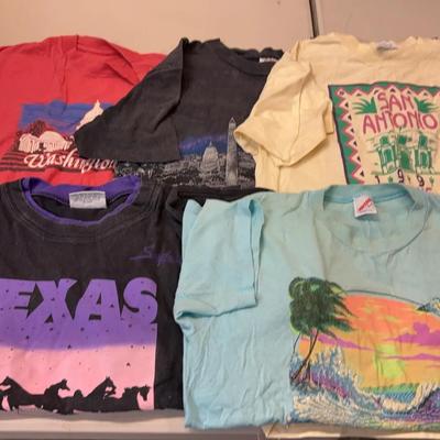 Vintage T-Shirts From Travels 1980's