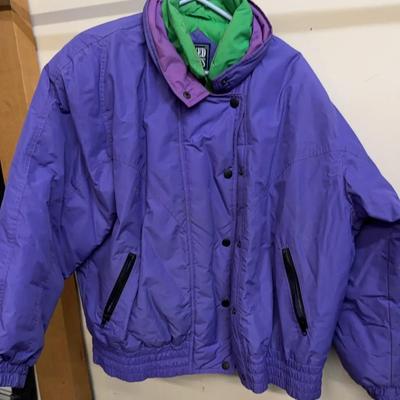 Mixed Blues 1990's Puffer Jacket SZ M