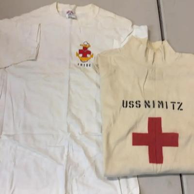 Medical Jersey from the USS Nimitz, a U.S. Navy Aircraft Carrier.