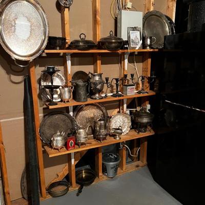 Sterling Silverware & Silver serving items