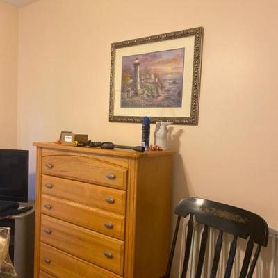 Sale Photo Thumbnail #17: Dresser and Art Prints