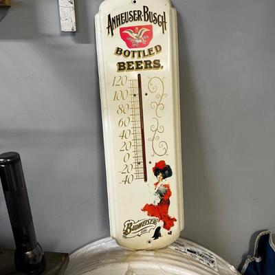 Vintage Budweiser Thermoter