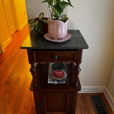 Marble Top Storage cabinet