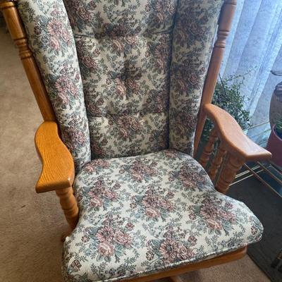 Sale Photo Thumbnail #15: Wood Rocking Chair