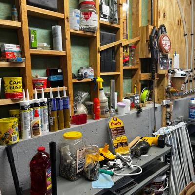 Tools and cleaning products