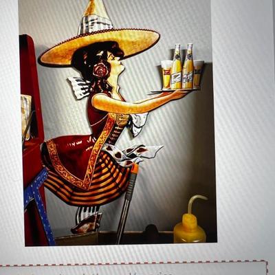 Miller High Life Server Girl