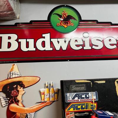 Budweiser Tin Sign