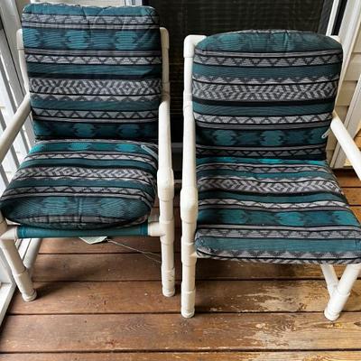 PVC outdoor patio chairs 