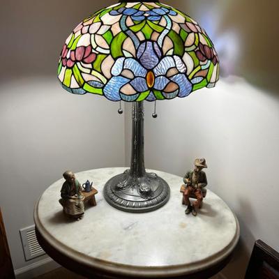 Vintage Tiffany Style Stained Glass