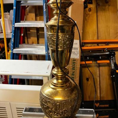 Antique Brass Lamp