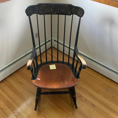 Vintage Hitchcock Rocking Chair