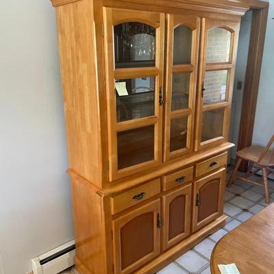 China Cabinet Hutch