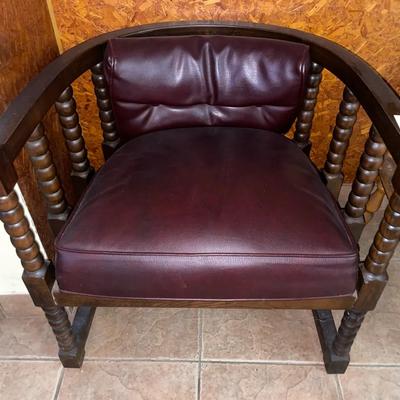 Vintage 1970s Barrel Chair