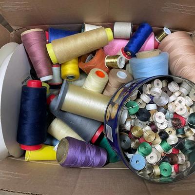 Large Lot Of Thread