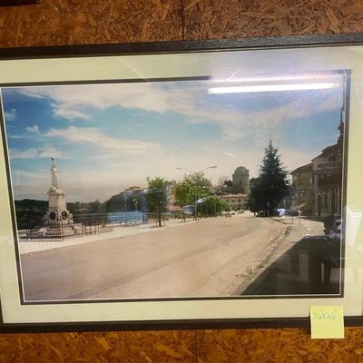 Large Framed Photograph