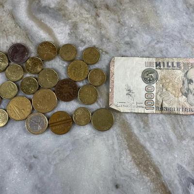 Lot Of Foreign Money Coins