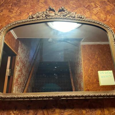 Antique 1920s Mirror