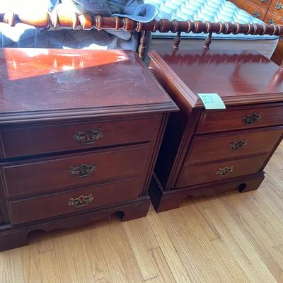 Pair Of Traditional Styled Nightstands
