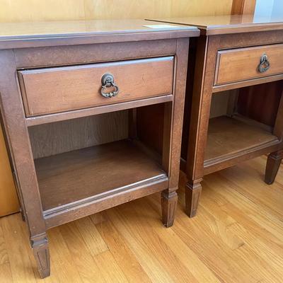 Pair Of Vintage Nightstands