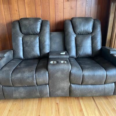 Electric Reclining Love Seat