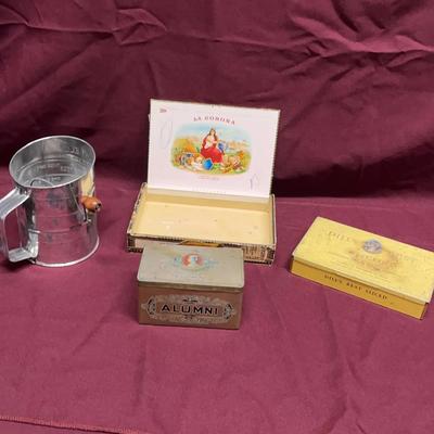 Antique Boxes And Collectables