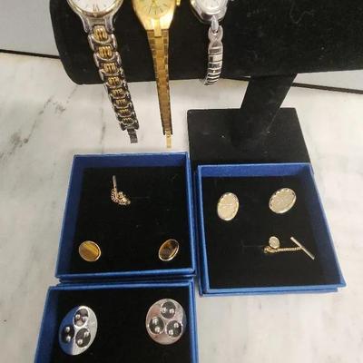 Times Watches And Cuff Links