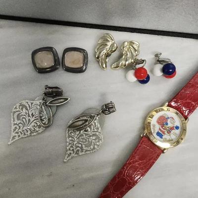 Sterling Clip On Earrings & More