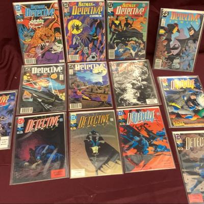 Batman Detective Comic Books